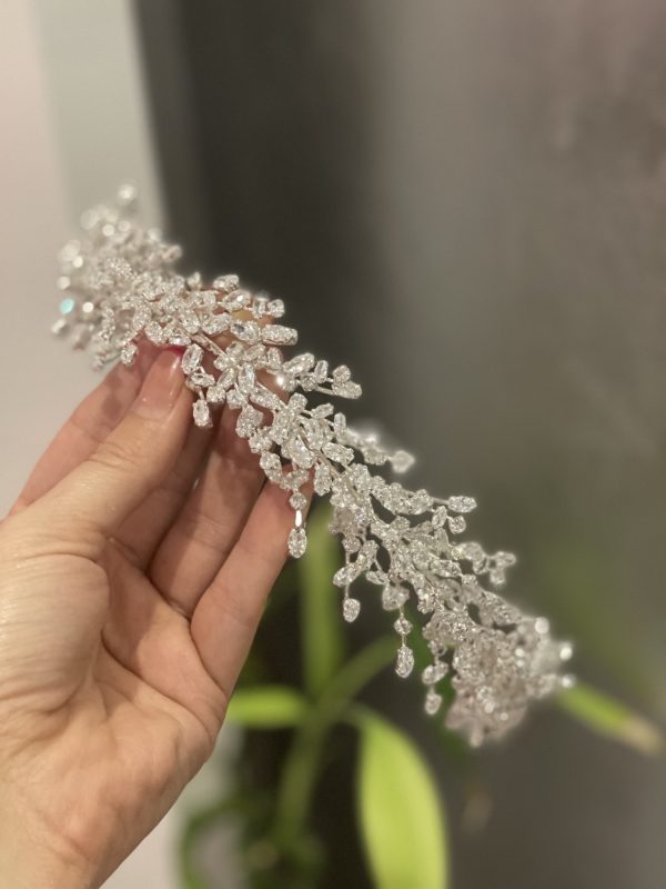 Hairband silver en Zirconium A/20-883Z – Image 2