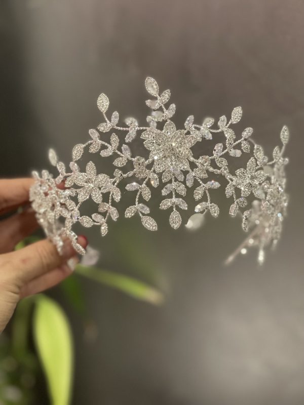Hairband silver en Zirconium L/T-1529
