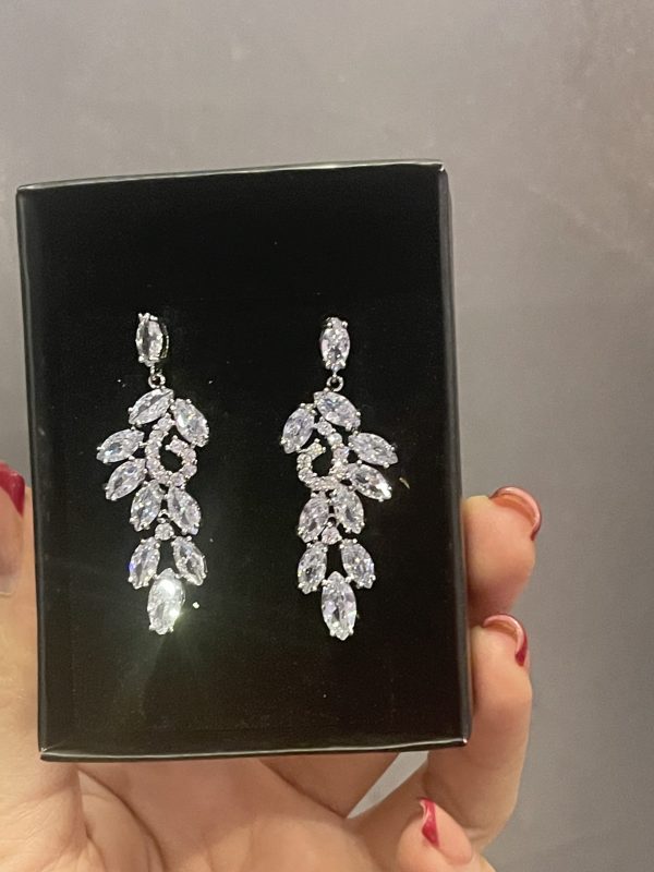 Boucles d’oreilles silver en Zirconium