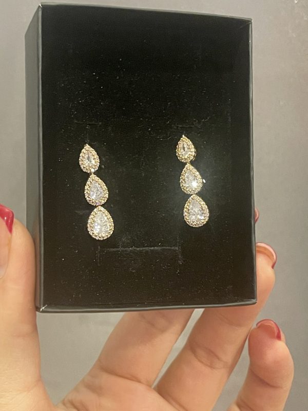 Boucles d’oreilles silver en Zirconium