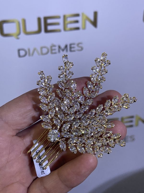 Broche pin’s gold en Zirconium K/7-0229