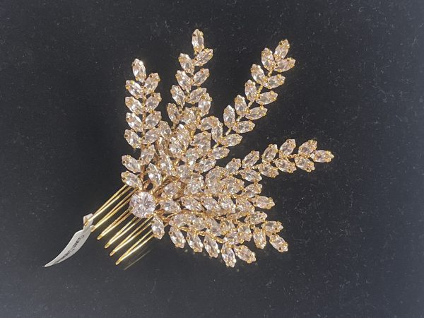Broche pin’s gold en Zirconium K/7-0229 – Image 2